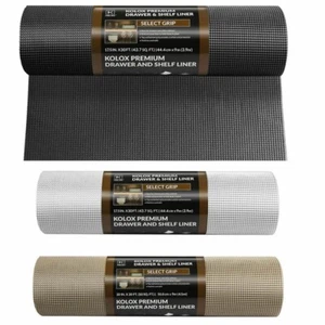 Non-Adhesive Heavy Duty Shelf Liners for Kitchen Cabinets Shelf Drawer Liners - Picture 1 of 20