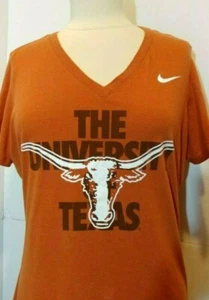 Camiseta para mujer Nike Texas Longhorns talla XL - gráfico Bevo - Imagen 1 de 6
