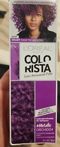 L'Oreal ColoRista Semi-Permanent Temporary Hair Color Metallic Orchid 04 NEW