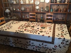Emma Witmer Quilt….Hand Quilted And Appliquéd - Picture 1 of 12