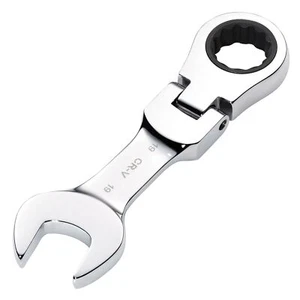 Draper 19mm Métrico Stubby Cabeza Flexible Carraca Llaves Combinadas 27981 - Imagen 1 de 2