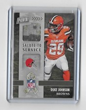 2016 Panini Black Friday  Salute to Service relic Duke Johnson #9 free shipping