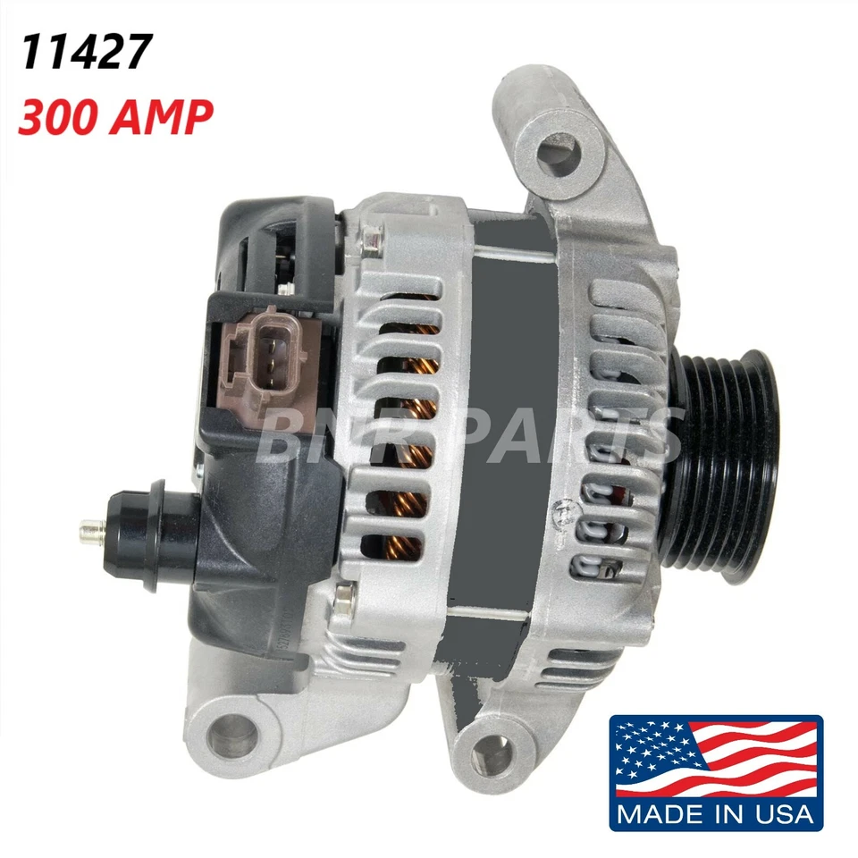 350  Amp 11427 Alternator Ford Mustang Shelby GT500 High Output HI Amperage HD - Image 1 of 1
