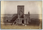 J.V., Angleterre, Iona Cathedral. View from the Abbot's Mound  Vintage albu