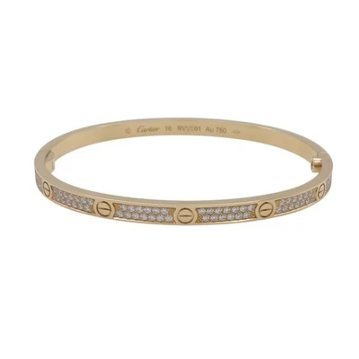 Pulsera Cartier Love Oro Rosa 18k Diamantes Talla 16 N6710716 Foto 1 de 4