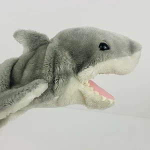 Vintage 1982 DAKIN Great White Shark Hand Puppet 12” Plush JAWS Shark Week - Picture 1 of 9