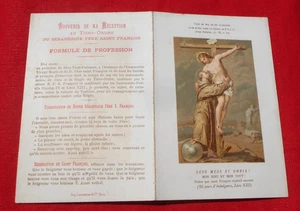 Certificat de Vêture & de Profession - Aurillac 1940   ! - Picture 1 of 2