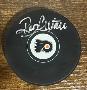 Ron Hextall Signed Philadelphia Flyers Hockey Puck JSA COA - Picture 1 of 2