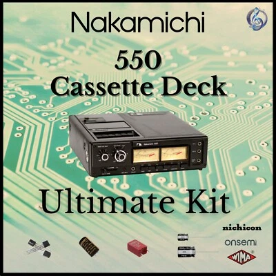 中道550盒式磁带卡座终极升级套件正品零件修复 — 第 1/4 张图片