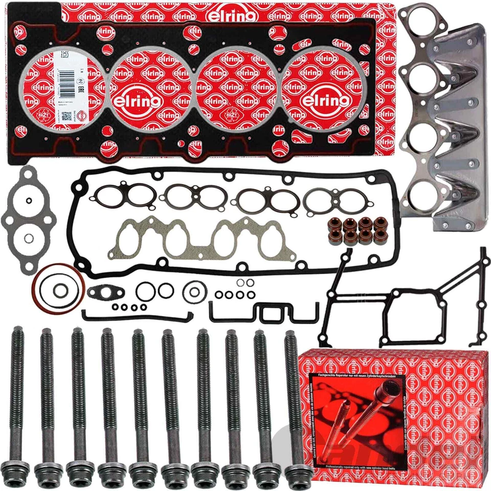 ELRING JUNTA DE CULATA + TORNILLOS adecuado para M43 BMW 3er E36 316 5er 518i - Imagen 1 de 3