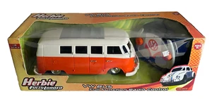 Disney Herbie Fully Loaded R/C 1:18 Volkswagen Split Window Bus Van Orange New - Picture 1 of 4