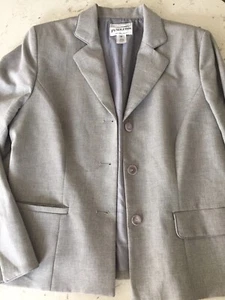 pendleton 100% Stretch wool gray women’s gray suit size 10 - Picture 1 of 11