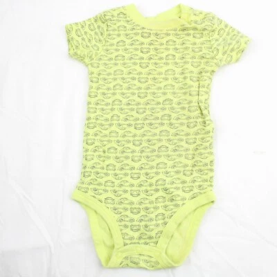 Body Bebé Niño Una Pieza Just One You Carters Talla 9 Meses Camisa Coches Foto 1 de 3