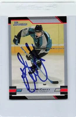 2003/04 Bowman #65 Alyn McCauley Sharks Signed Auto *H1807 - Image 1 of 2