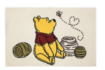 Disney's Winnie The Pooh Bathroom Rug by The Big One Anti-Slip, 20 x 30 inches - Imagem 1 de 4