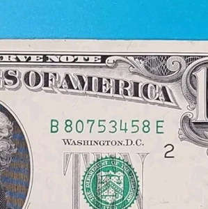 1969 C $10 Note Serial # 80753458 - Picture 1 of 4