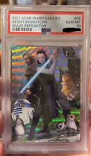 2021 Star Wars Chrome Galaxy STUDENT BECOMES THE TEACHER Wave Refractor **/99