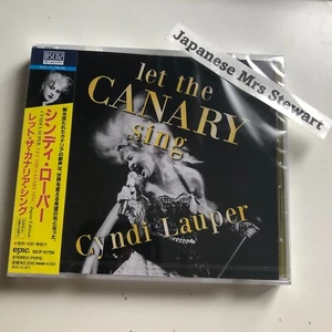 Cyndi Lauper Let The Canary Sing Japan Edition Blu-spec CD2 w Bonus Track NEW - Picture 1 of 15