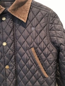 Chaqueta acolchada HACKETT Diamond ~ Azul marino ~ 11/12 años ~ PVP £139 - Imagen 1 de 8