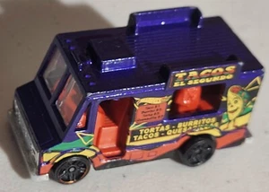 Mattel Hot Wheels vintage pressofuso 1983 - Taco Truck, Tacos El Segundo, Taco - Foto 1 di 8