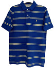 Joules Filbert Polo Short NWT Mens Blue Yellow Stripe Short Sleeve Small