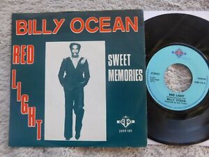 Billy Ocean  - Red Light -  Belgian Picture Sleeve PS 7"