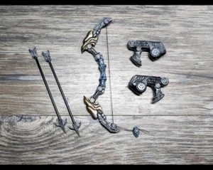 Custom Predator HG Bogenset im Maßstab 1:12 mit Kupferakzenten - Bild 1 von 2