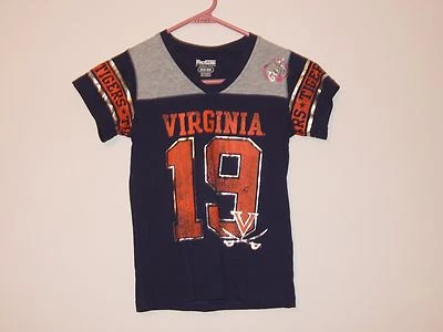 Camiseta para niñas Pro Edge azul y naranja Virginia Tigers talla 6/6X nueva sin etiquetas bonita  Foto 1 de 4
