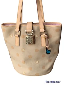 DOONEY & BOURKE Natural Tan Canvas Bucket Bag - Bild 1 von 6