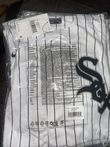 Yoán Moncada - Chicago White Sox - 2019-22 Nike Home White Jersey Youth Xl 18/20 Cover