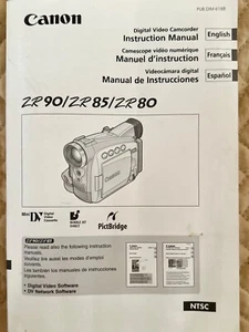 Videocámara manual Canon ZR70MC 65 60 Mini DV - Imagen 1 de 3