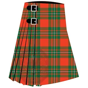 Falda escocesa tradicional de 8 yardas Clan MacGregor para hombre - Imagen 1 de 3