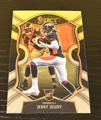 2020 Panini Select Jerry Jeudy Rookie Concourse  - Image 1 of 2
