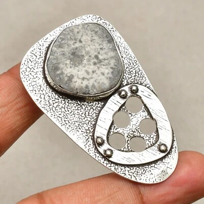 Ciondolo gioiello fatto a mano in argento sterling 925 con pietra preziosa co... - Immagine 1 di 4