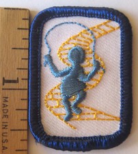 Retired Girl Scout Senior CHILD CARE BADGE IP Interest Project Patch Babysitting