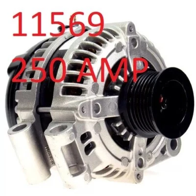 HIGH OUTPUT 250 AMP ALTERNATOR Land Rover LR3 V8 4.4L 4394cc 2008-2009 Foto 1 de 3