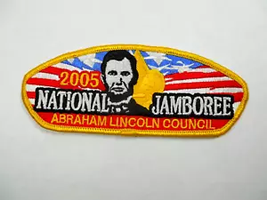 2005 Abraham Lincoln Council Nationales Jamboree BSA Pfadfinderaufnäher - Bild 1 von 2