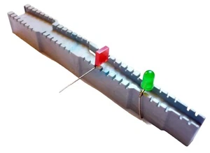 Abbiegevorrichtung Biegelehre Biegen Widerstände Kondensator Leds Dioden Elkos - Picture 1 of 5