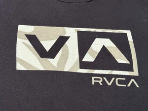 RVCA - SIZE M - MEDIUM T-shirt Men's Color: BLACK - Logo - RVCA - Picture 1 of 15