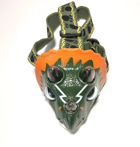 Triceratops LED Headlamp -Kids Dinosaur Light for Camping/Hiking- Makes Noises - Picture 1 of 7