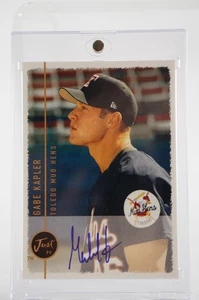 Gabe Kapler Nº Tarjeta coleccionable 102 gallinas de barro Toledo autografiada con certificado de autenticidad #R351 - Imagen 1 de 2