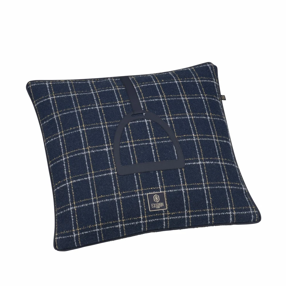 Funda de almohada Eskadron BOUCLÉ azul marino Heritage AW 25/26 Foto 1 de 1