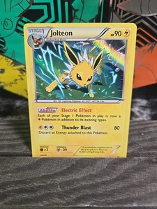 Pokémon TCG Jolteon Holo Rare 2015 XY Ancient Origins - Picture 1 of 4