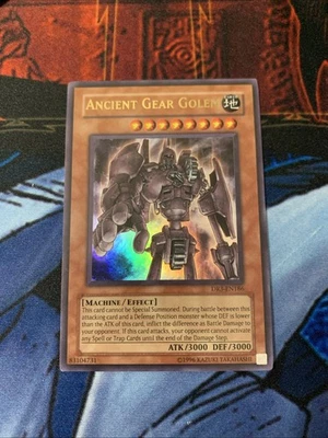 Yu-Gi-Oh Ancient Gear Golem DR3-EN186 Ultra Rare Light Play Condition - Image 1 of 3