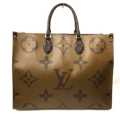 Bolso de Mano Usado LOUIS VUITTON Giant On The Go Monograma Invertido GM Precio de Venta sugerido por el fabricante 3450 USD Foto 1 de 4