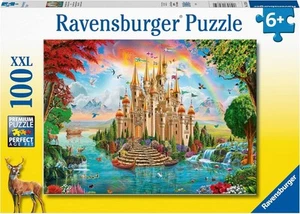 Ravensburger Jigsaw Puzzle 100 XXL Pcs 6+ Ages Rainbow Castle - Picture 1 of 2