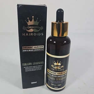 ORGANIC HAIROIDS Hair & Beard Growth Oil Exotic Sauvage 100ml BNIB - Picture 1 of 12