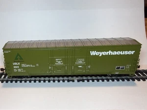 Athearn HO Weyerhaeuser 50’ Doble Enchufe Puerta Boxcar USLX 3023 RTR #91284 con Caja - Imagen 1 de 7