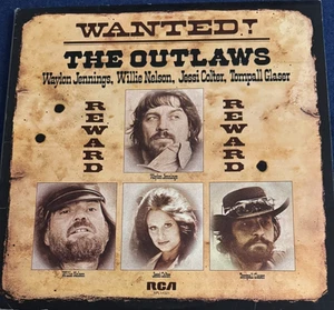 Waylon Jennings, Willie Nelson – Wanted! The Outlaws (Ex/Ex) - Picture 1 of 2