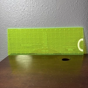 Less Than Traditional Designs By Charlie Quilting Sewing Ruler Template 17x6” - Picture 1 of 7